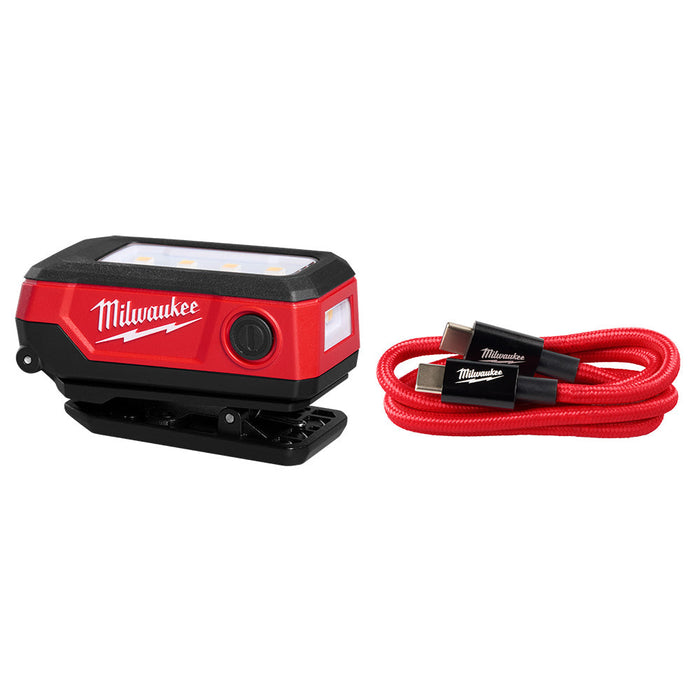 Lampe rechargeable à pince 300 lumens Milwaukee