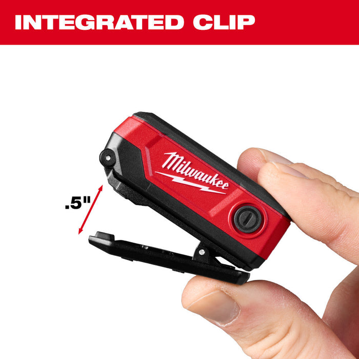 Lampe rechargeable à pince 300 lumens Milwaukee
