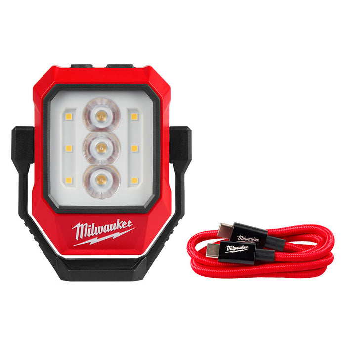 Lampe rechargeable à tête pivotante 600 lumens Milwaukee