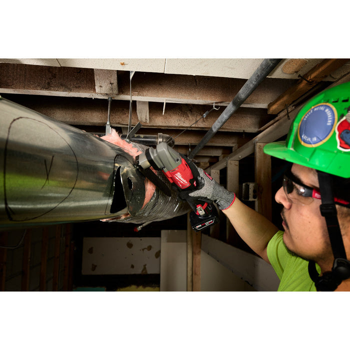 Cisaille spirale 16 ga -18 ga pour le métal M12 FUEL Milwaukee - Outil seulement