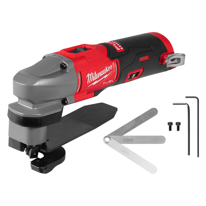 Cisaille spirale 16 ga -18 ga pour le métal M12 FUEL Milwaukee - Outil seulement