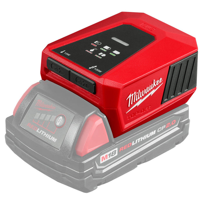 Chargeur et bloc d'alimentation USB-C 15-100 W  Milwaukee - Quincaillerie G.H. Berger