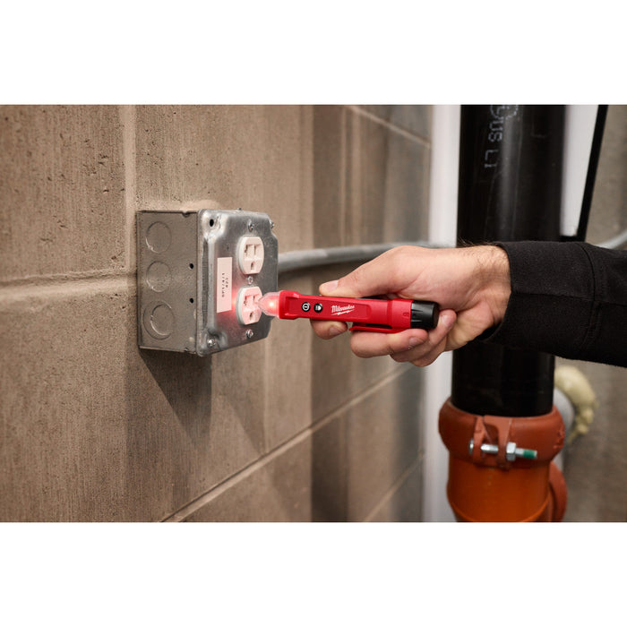 Détecteur de tension 50V-1000V avec DEL Milwaukee