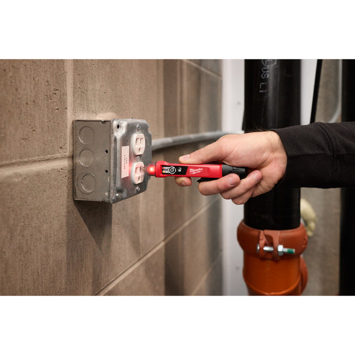 Détecteur de tension à double gamme 10V-49V et 50V-1000V Milwaukee