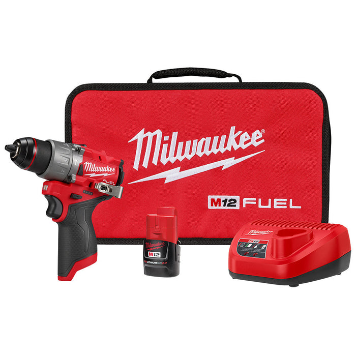 Ensemble de perceuse 1/2" M12 Milwaukee - Quincaillerie G.H. Berger