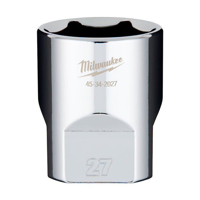 Douille standard (27mm, prise 1/2") à 6 pans