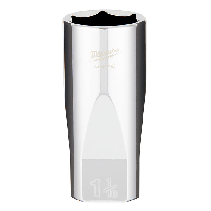 Douille profonde (1-1/16", prise 1/2") à 6 pans