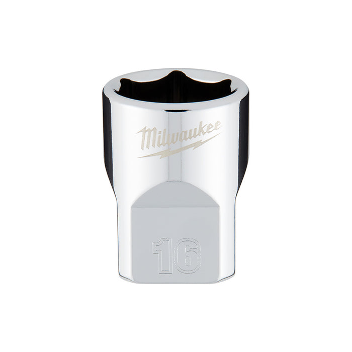 Douille standard (16mm, prise 3/8") à 6 pans