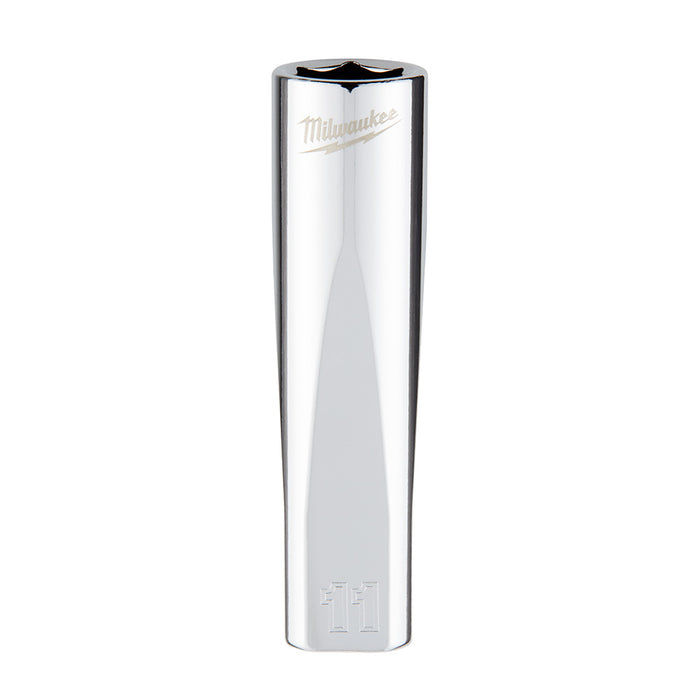 Douille profonde (11mm, prise 3/8") à 6 pans