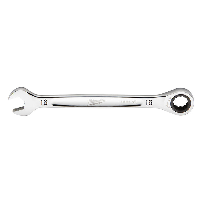 Clé à cliquet combinée plate 16mm