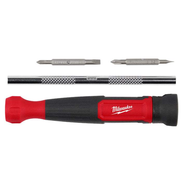 Tournevis de précision à pointe interchangeable 4-en-1
