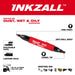 Marqueur Inkzall 2-en-1 pointe fine et pointe biseautée Milwaukee - Quincaillerie G.H. Berger