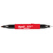 Marqueur Inkzall 2-en-1 pointe fine et pointe ultra-fine Milwaukee - Quincaillerie G.H. Berger