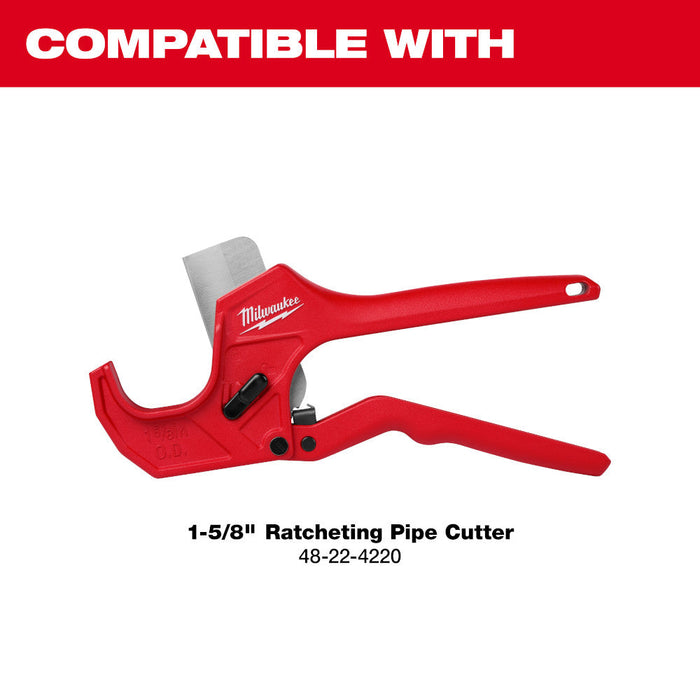 Lame de remplacement pour coupe-tuyau à cliquet 1-5/8" Milwaukee