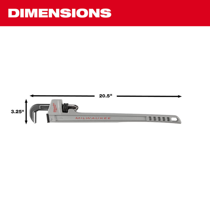 Clé à tuyau POWERLENGTH 14"