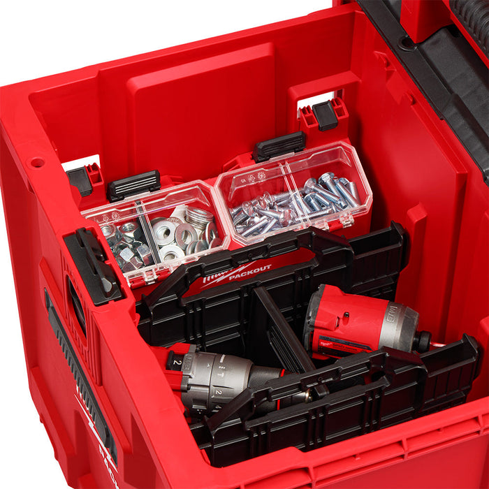 Coffrets de rangement Packout à 4 compartiments Milwaukee