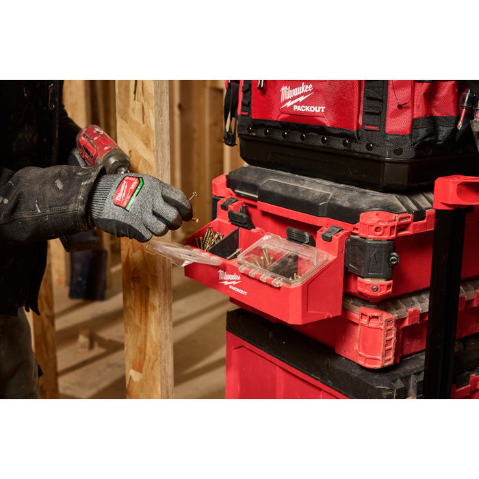 Coffrets de rangement Packout à 4 compartiments Milwaukee