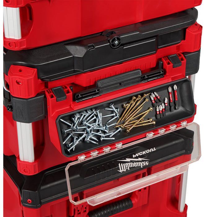 Bac magnétique avec attaches Packout  Milwaukee