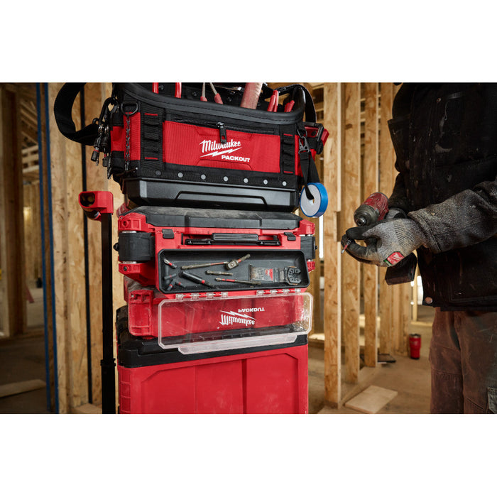 Bac magnétique avec attaches Packout  Milwaukee
