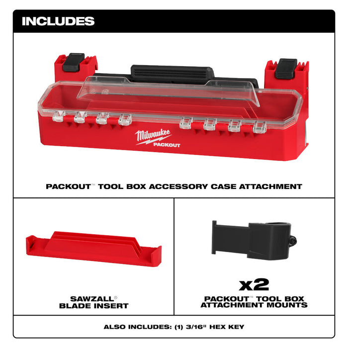 Coffret de rangement long Packout Milwaukee