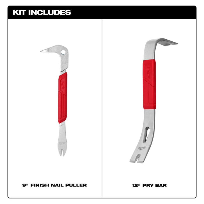 Ensemble de barre-levier et de barre à clous