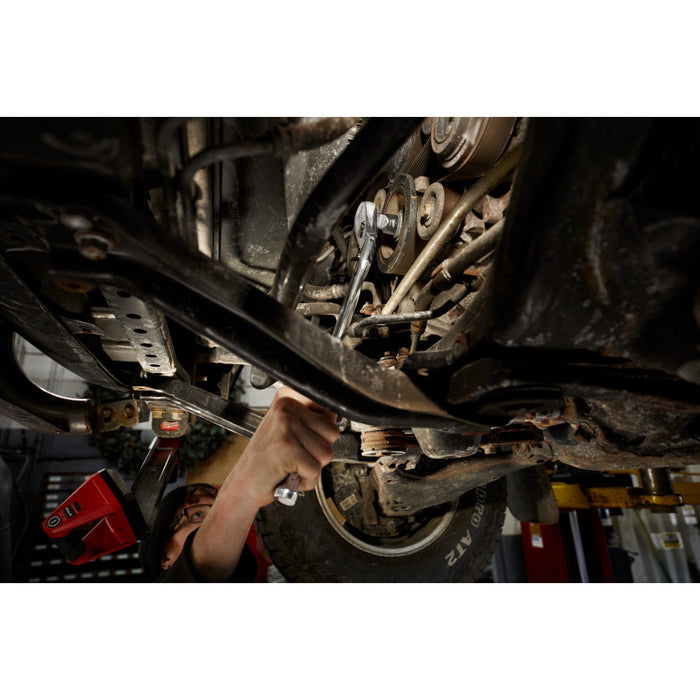 Clé à rochet 1/2" à tête articulée 18"