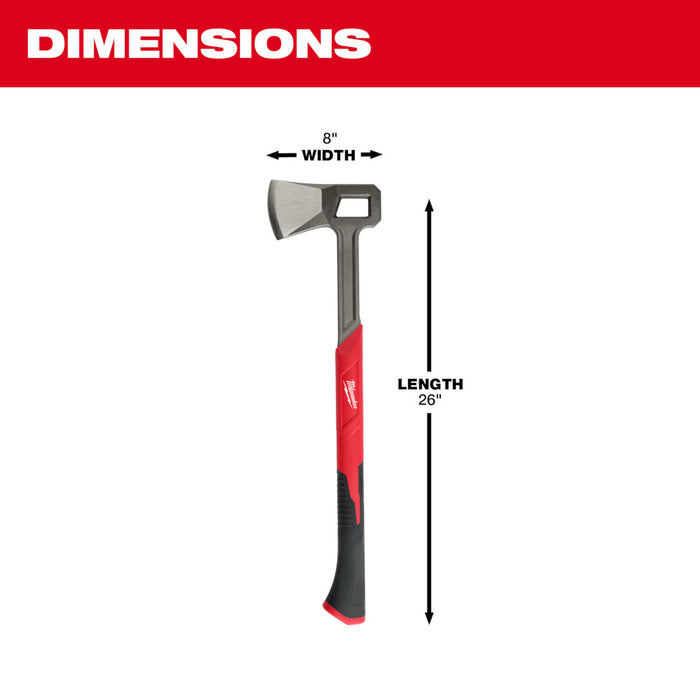 Hachette à fendre 26 po