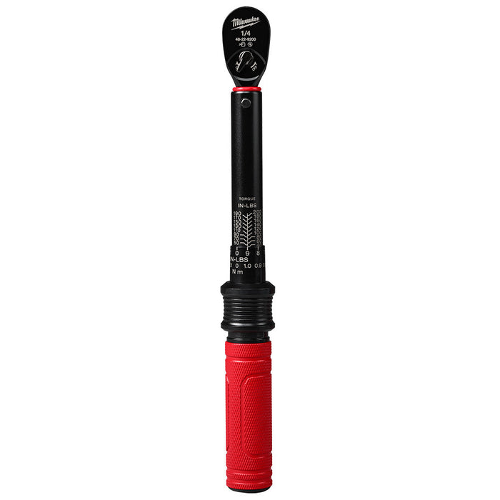 Clé dynamométrique Milwaukee 1/4" 40-200 po/lb