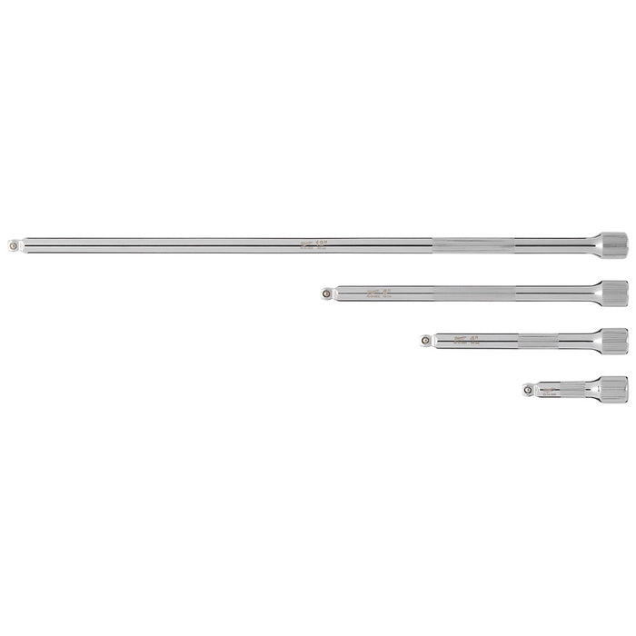 Ensemble de 4 rallonges articulées à prise 1/4"