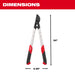Coupe-branche 32" pour branches de 1-1/2" Milwaukee - Quincaillerie G.H. Berger
