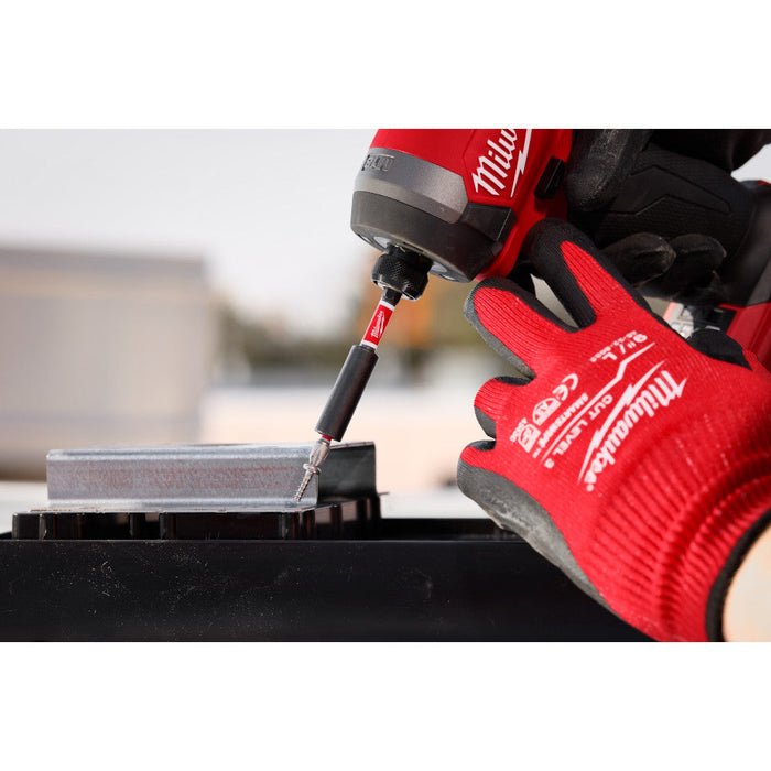 Ensemble de 80 embouts Shockwave et organisateur Milwaukee