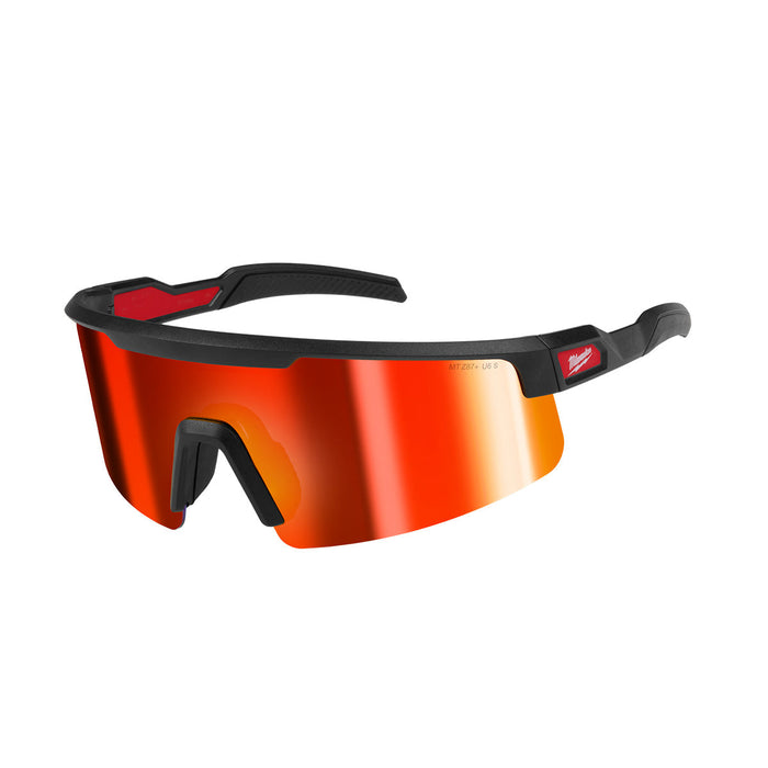 Lunettes de sécurité avec verres miroir antiéraflures Milwaukee