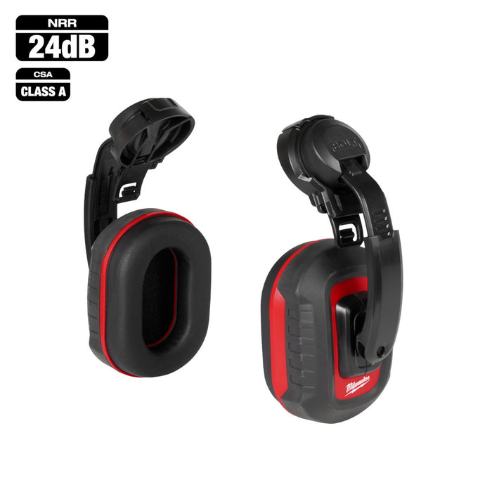 Coquilles Bolt 24 dB pour casque de sécurité