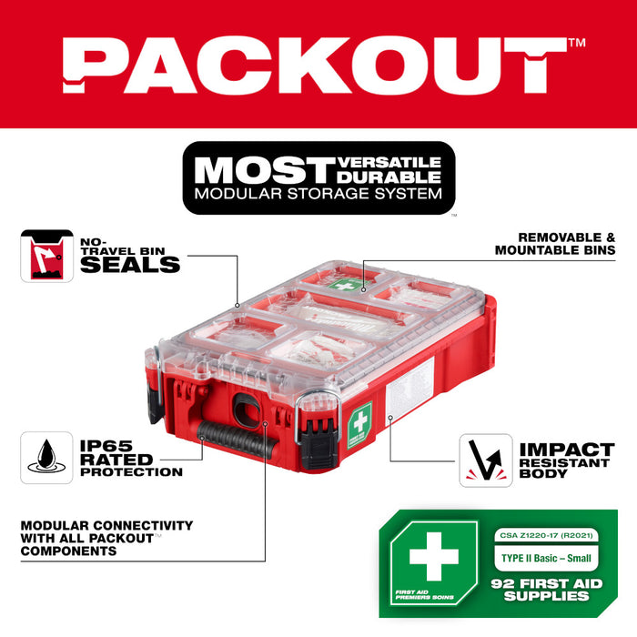 Trousse de premiers soins de type 2 - 92 morceaux