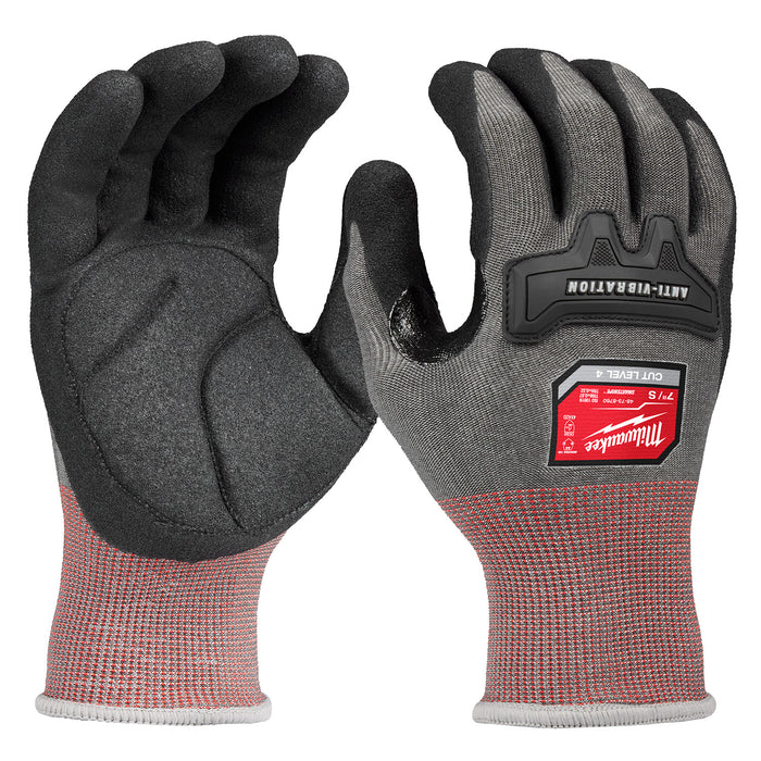 Gants en nitrile antivibrations de niveau 4