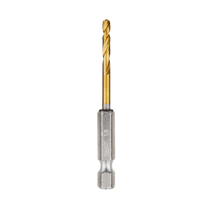 Foret impact 1/8", titane - paquet de 2