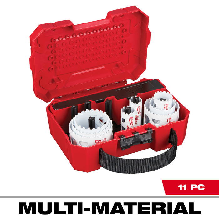 Ensemble de 11 scies emporte-pièce bimétalliques HOLE DOZER™ pour automobile