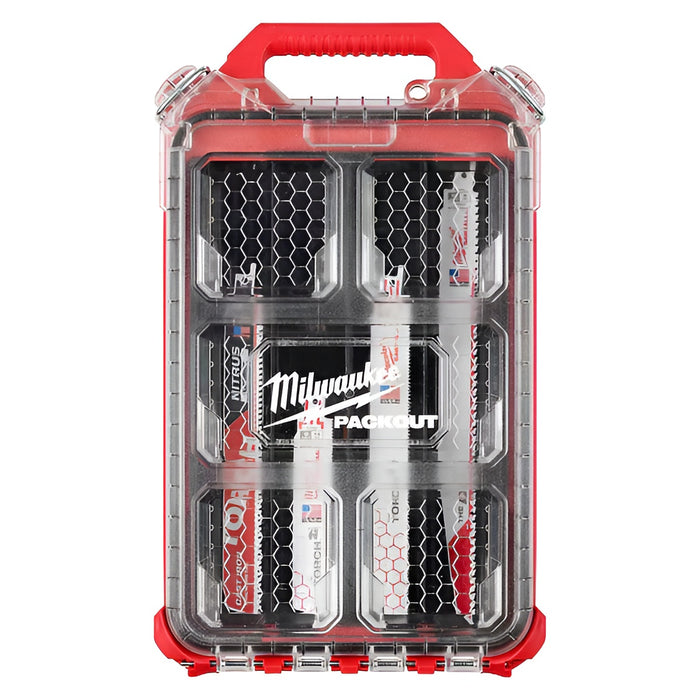 Ensemble de 22 lames mixtes PACKOUT pour scie alternative