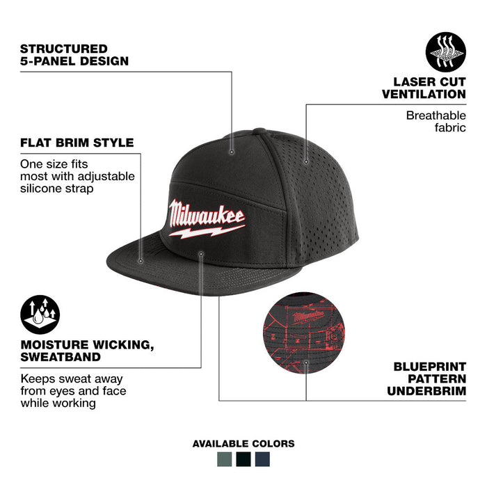 Casquette à palette droite Milwaukee