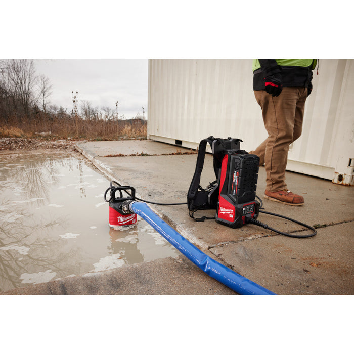 Ensemble de pompe submersible 2" portable MX FUEL Milwaukee