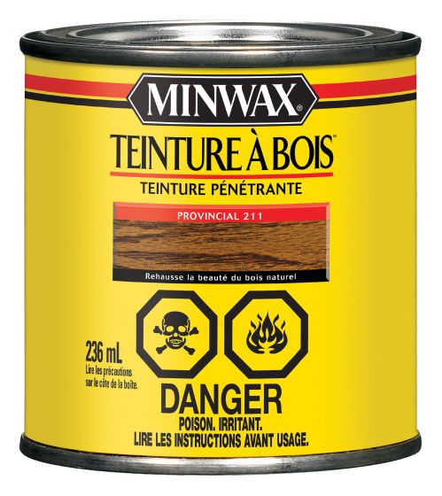 Teinture pénétrante à l'huile pour le bois Minwax - Provincial - 236 mL