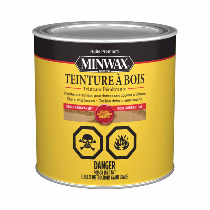 Teinture pénétrante à l'huile pour le bois Minwax - Bois fruitier - 236 mL