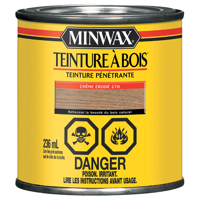 Teinture pénétrante à l'huile pour le bois Minwax - Chêne érodé - 236 mL
