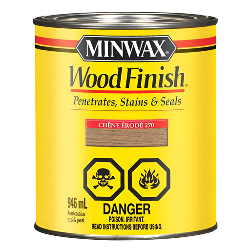 Teinture intérieure à l'huile pour bois - Semi transparente - Chêne érodé - 946 mL Minwax - Quincaillerie G.H. Berger