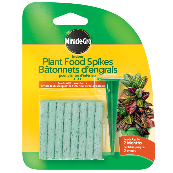 Engrais en bâtonnet pour plantes intérieures Miracle-Gro - Paquet de 24
