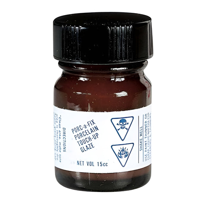 Émail à retouches pour la céramique et la porcelaine - Blanc crâne - 15 mL Oatey