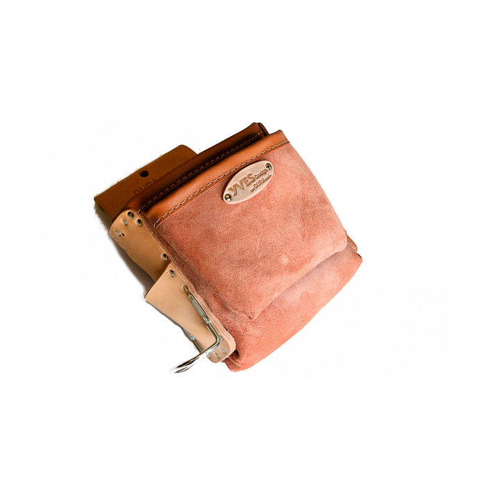 Sac à 2 pochettes pour couvreur [Côté Droit] (Naturel)