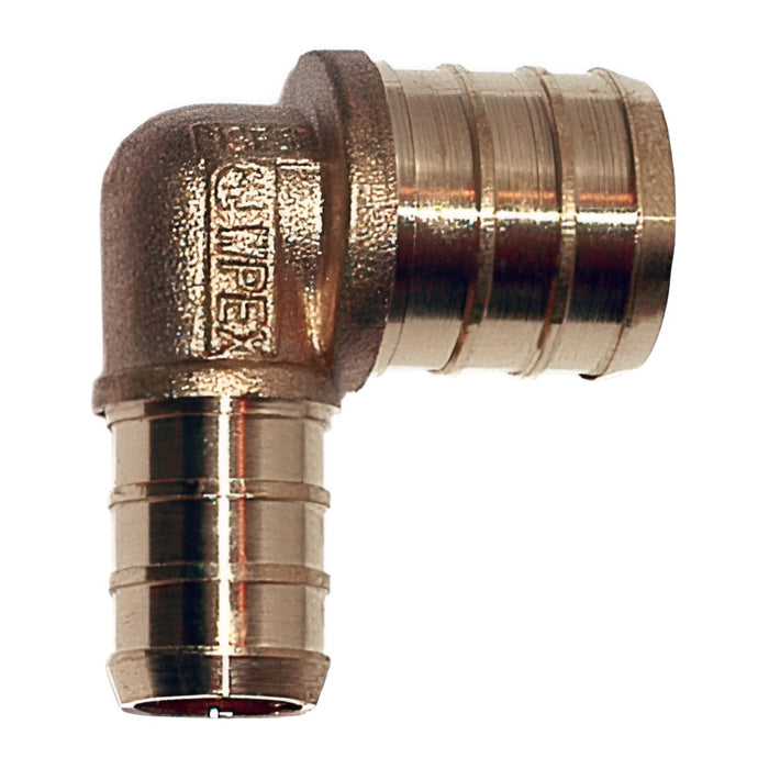 Coude 90º en laiton 3/4" Pex X 1/2" Pex Pex-Ready - Quincaillerie G.H. Berger
