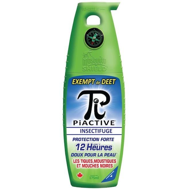 Chasse-moustique Piactive 12 heures - 175 mL
