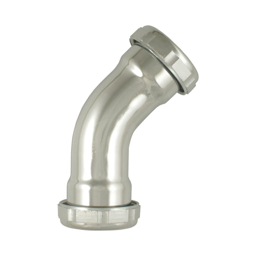 Coude chromé 45 degrés 1-1/4" PlomSource - Quincaillerie G.H. Berger